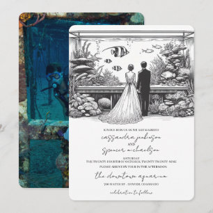 Convites Casamento Aquário