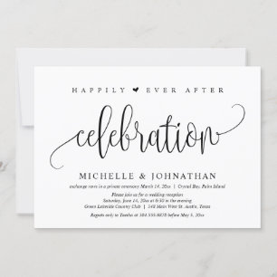 Convites Casamento às Escapadas, Celebração Felizes para Se