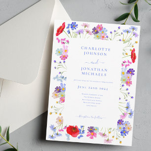 Convites Casamento Azul Boho Boho