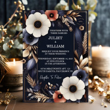 Casamento Azul Na moda Marinho Externo Barato para