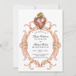 Convites Casamento Barroco Sagrado