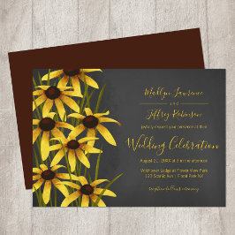 Convites Casamento Black Eyed Susan
