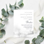Convites Casamento Boda Forest na Montanha de inverno<br><div class="desc">Este convite de casamento da floresta montanhosa de inverno é perfeito para um casamento de destino. A design apresenta uma floresta pintada manualmente em colinas e montanhas em uma cena de inverno idílica.</div>