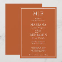Casamento Boho Minimalista Moderno de Terracota
