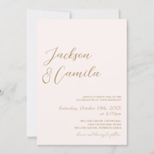 Convites Casamento Boho na Praia