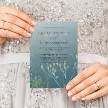 Casamento Boho Verde Azul & Amarelo com Folhagem P