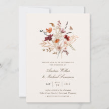 Casamento Boho Vintage Flor Silvestre Outono