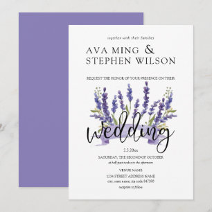 Convites Casamento bonito da árvore das glicínias