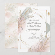 Casamento Botânico com Sage Dourado e Rubor