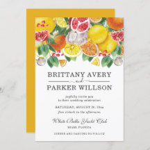 Casamento Botânico de Citrus