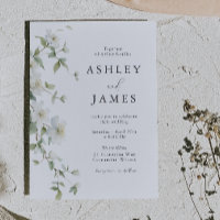 Casamento Botânico Floral Branco Magnífico