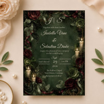 Casamento Botânico Gótico Mal-humorado