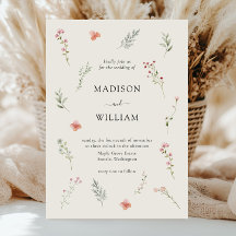 Casamento Botânico Minimalista com Flores Silvestr