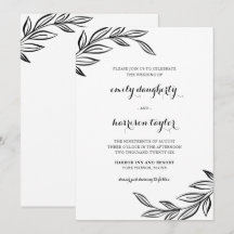 Casamento Botânico Negro Moderno