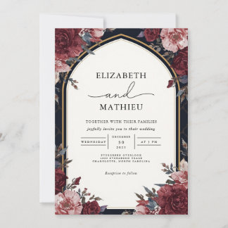 Convites Casamento Botânico por Arca Floral Profunda Borgon