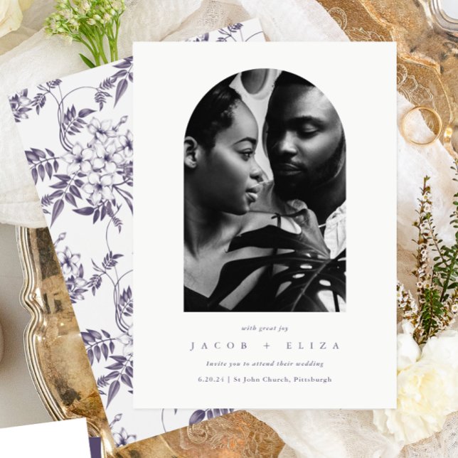 Convites Casamento Botânico por Arch Floral Elegante (Criador carregado)