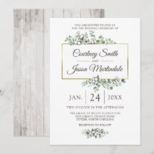 Casamento Botânico Rustic Southern Cotton Boll