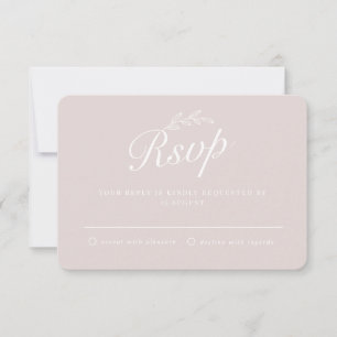 Convites Casamento Botânico Rústico de Folhas com Letra à M