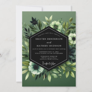 Convites Casamento Botânico Umbral Sage