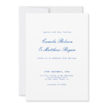 Casamento Branco e Azul Marinho