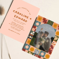 Casamento branco e colorido