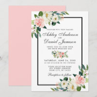 Casamento Branco Verde Cor Floral Cor-de-Rosa Esbr