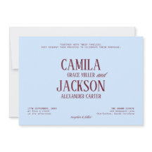 Casamento Burgundy e Azul Frio