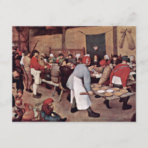 Convites Casamento Camponês Por Bruegel D. Ä. Pieter