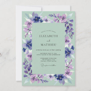 Convites Casamento Capricho Flor de Lavanda