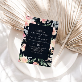 Convites Casamento Casual, Geométrico, Geométrico, De Blush