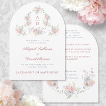 Casamento Católico do Pastel Peonies