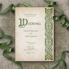 Convites Casamento Celtic Viking Fantasy
