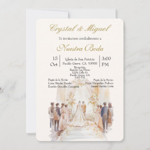 Convites Casamento cerimônico
