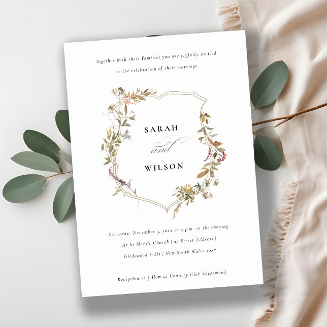 Convites Casamento Chic Dusky Cor-de-rosa Escamudo (Criador carregado)