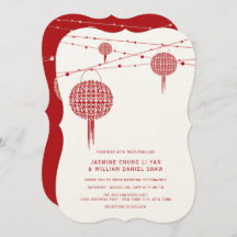 Casamento Chinês Chic com Lanternas Vermelhos de D