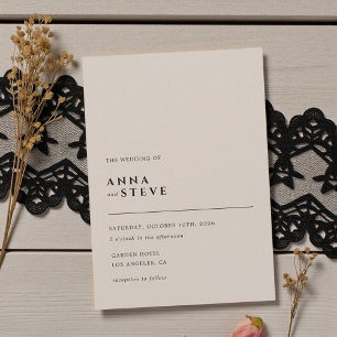 Convites Casamento Cinza Prata Minimalista Moderno e Elegan