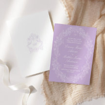 Casamento Clássico Antigo Vitoriano Violeta Regênc