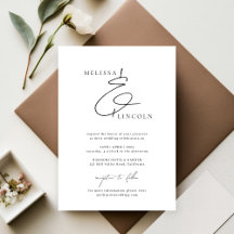 Casamento clássico de Na moda branco e preto