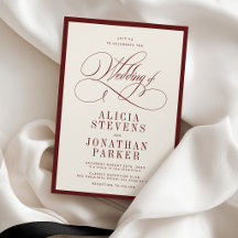 Casamento clássico elegante burgundy marfim dinhei