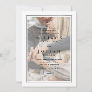 Convites Casamento Clássico Elegante em Prata