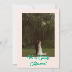 Convites Casamento Clássico Ocidental Simples
