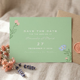 Convites Casamento Clássico Ousado Groovy Floral Retro Boho