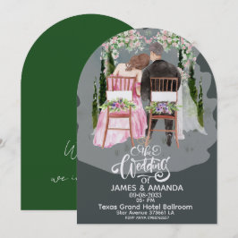 Convites Casamento Clássico Romântico Dentro do Orçamento 