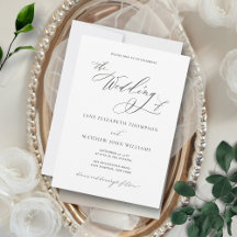 Casamento Clássico Simples e Elegante em Preto e B