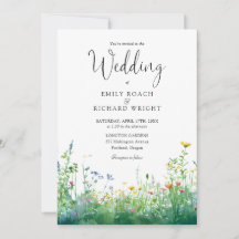 Casamento Código QR Floral Aquarela Flores Silvest