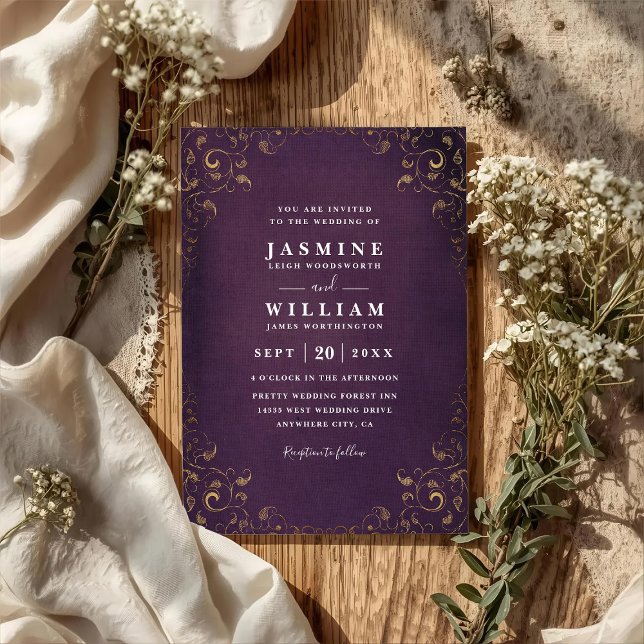 Convites Casamento Código QR Orçamento Elegantes Lanternas  (Criador carregado)