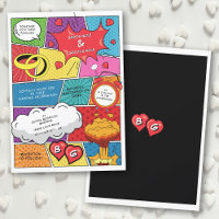 Casamento Colorido com Pop de Arte do Livro Quadra