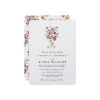 Casamento Colorido de Flores Selvagens