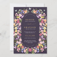 Casamento Colorido de Primavera Wildflower Meadow