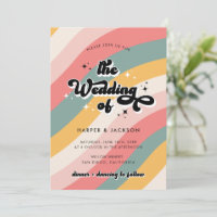 Casamento Colorido dos Anos 70